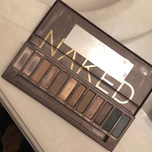 Naked Palette - Only used 2 colors. & part of 1.